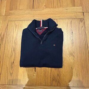 Tommy Hilfiger Men's Navy and Blue Jumpers